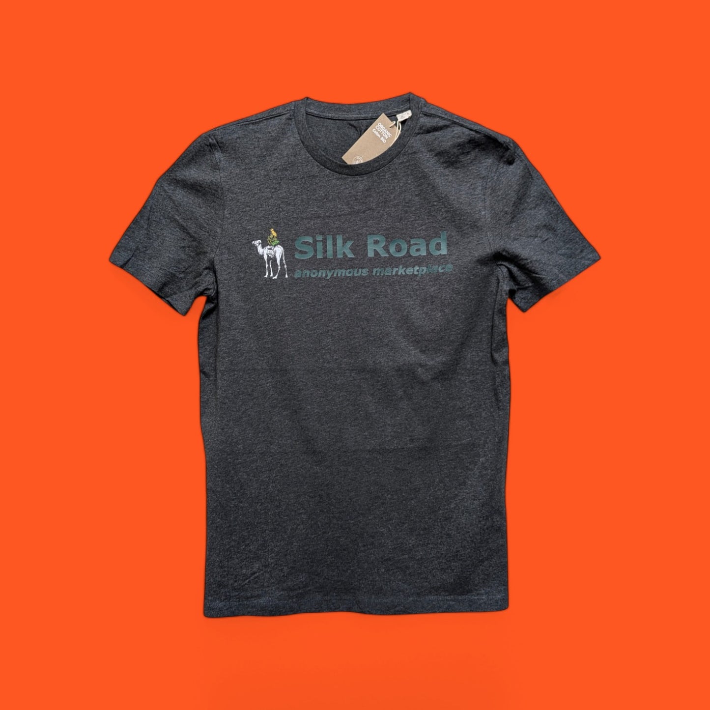T-Shirt Silk Road - Gris / Coton organique Bio - BB