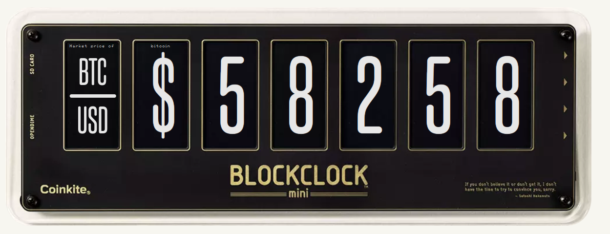 BLOCKCLOCK™ mini - BB