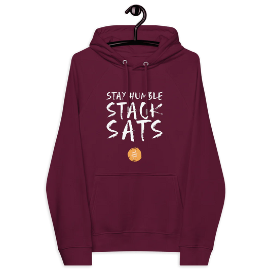 Sweat à Capuche - Stay Humble & Stack Sats - BB