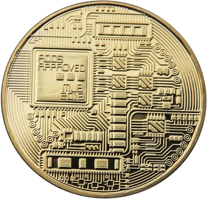 Pièce Bitcoin Décorative - BB