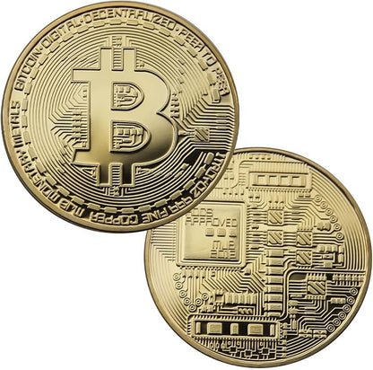 Pièce Bitcoin Décorative - BB