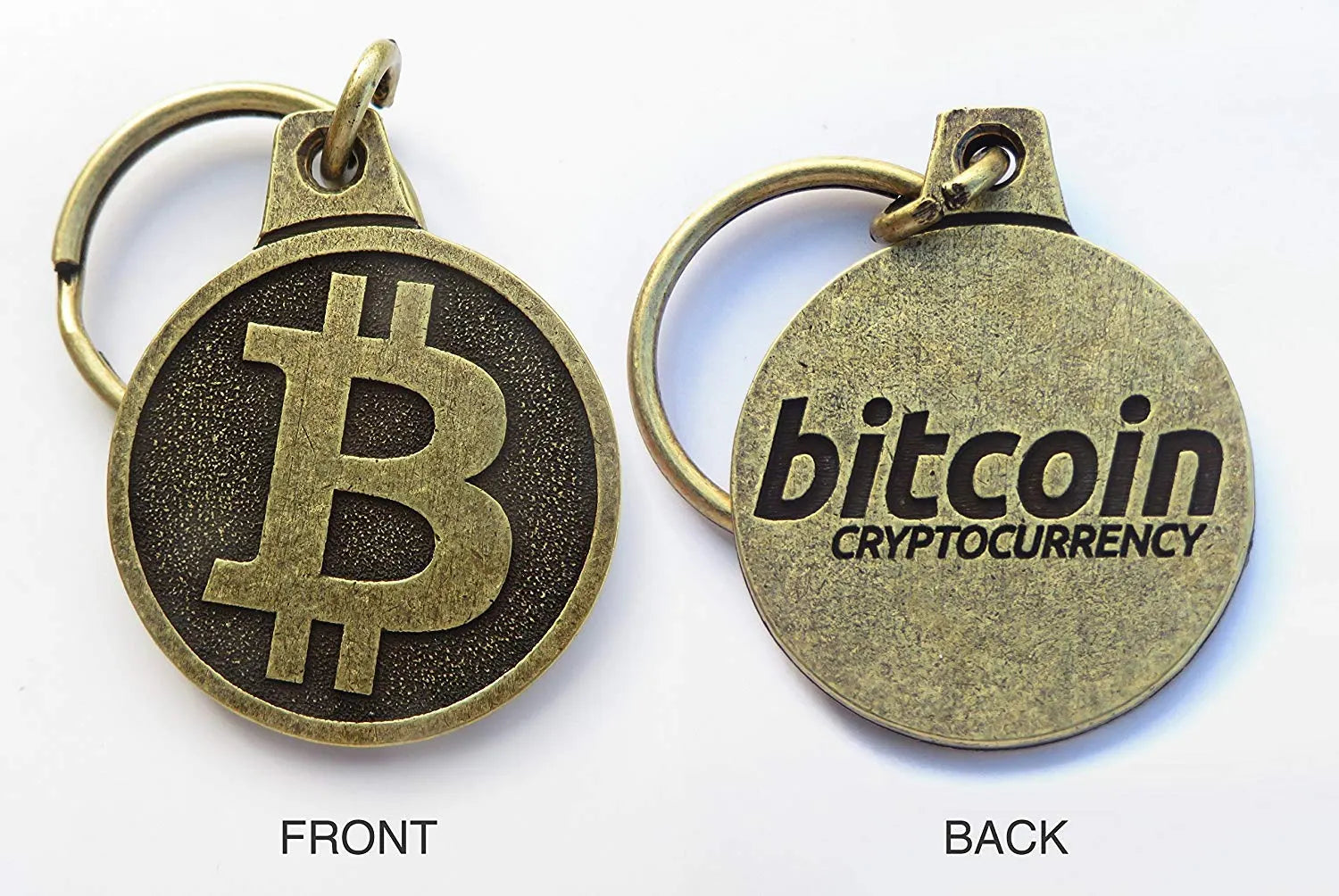 Porte-clés Bitcoin "Metal" - BB