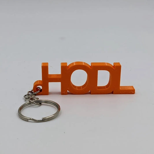 Porte-clés HODL "Imprimé en 3D" - BB