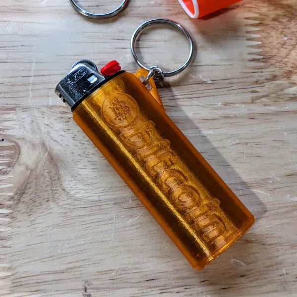 Porte-clés Bitcoin "Briquet" - BB