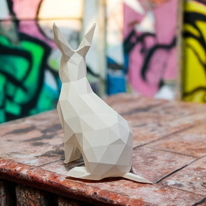 "Lapin Blanc" Imprimé en 3D - BB