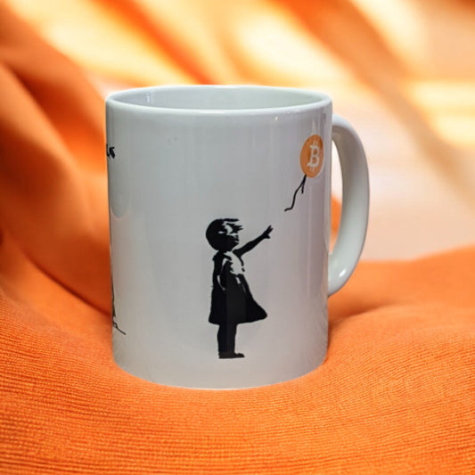 Mug Bitcoin Graffitis - BB