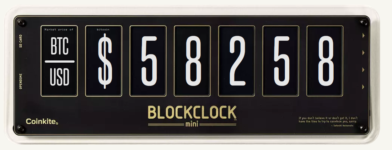 BLOCKCLOCK™ mini