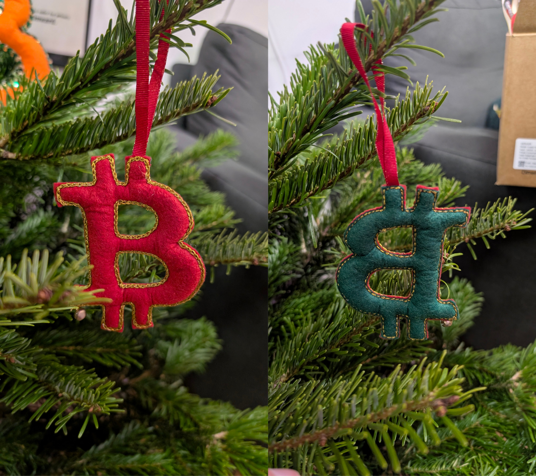 Christmas baubles - Handmade