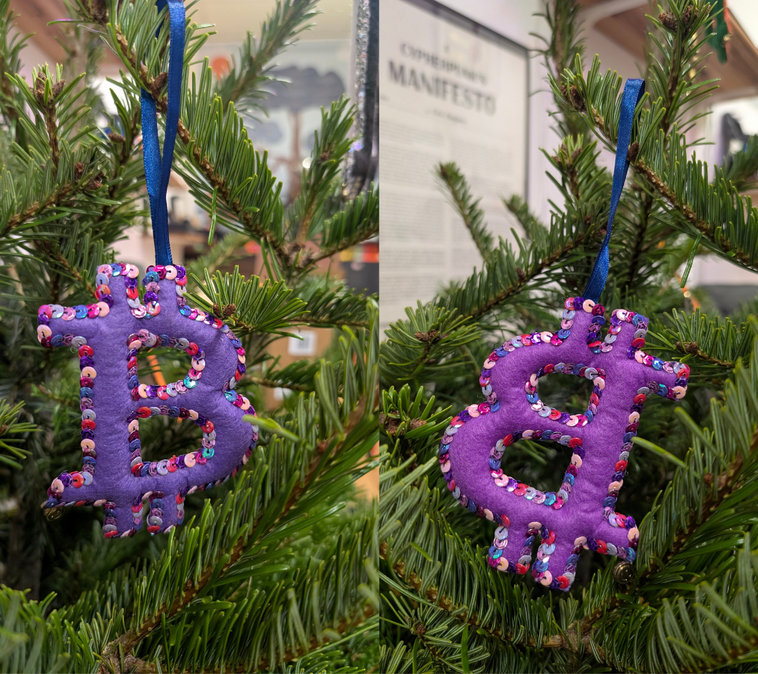 Christmas baubles - Handmade