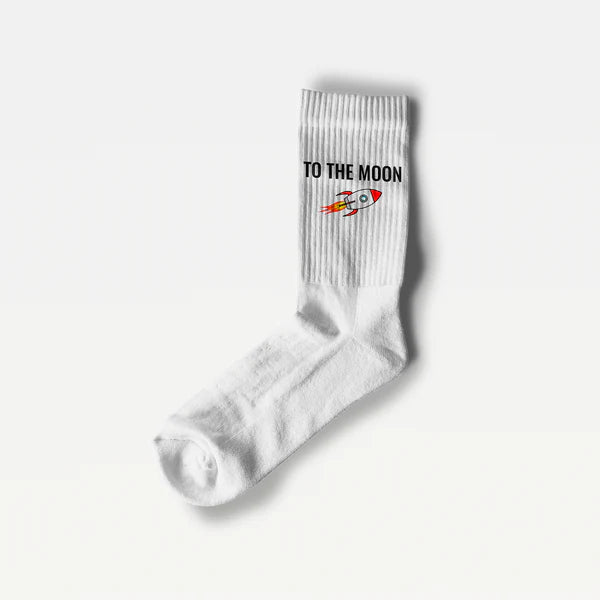 Chaussettes Bitcoin - To The Moon - BB