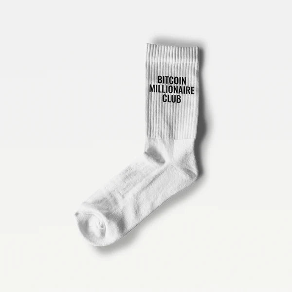 Chaussettes Bitcoin - Bitcoin Millionaire Club - BB