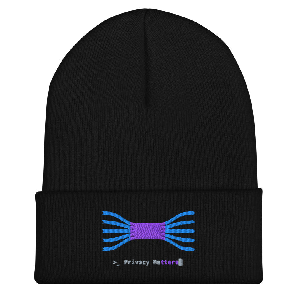 Bonnet Privacy Matters noir