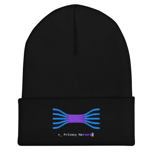 Bonnet Privacy Matters noir