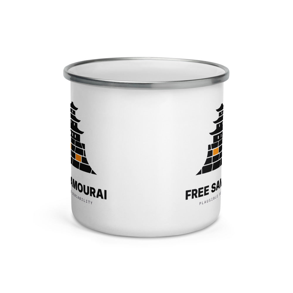 Mug émaillé Free Samourai Ishigaki Stonewall, vue 3