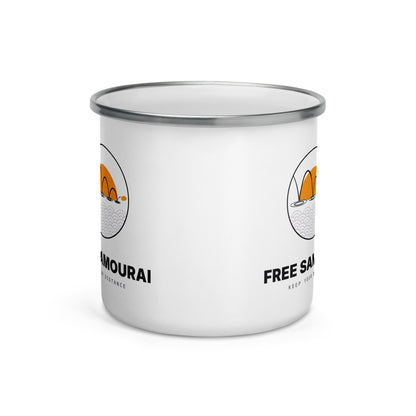 Mug émaillé Free Samourai Mizukiri Ricochet, vue 3