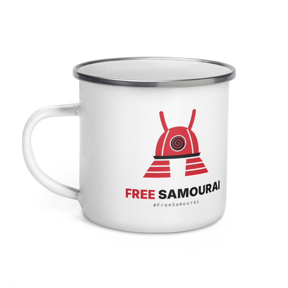 Mug émaillé Free Samourai Kabuto Whirlpool, vue 2