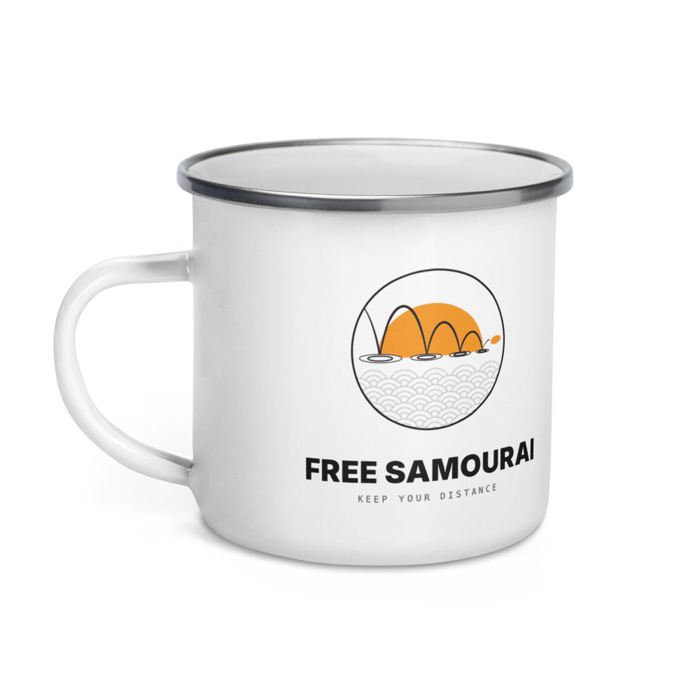 Mug émaillé Free Samourai Mizukiri Ricochet, vue 2