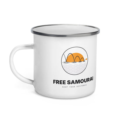 Mug émaillé Free Samourai Mizukiri Ricochet, vue 2