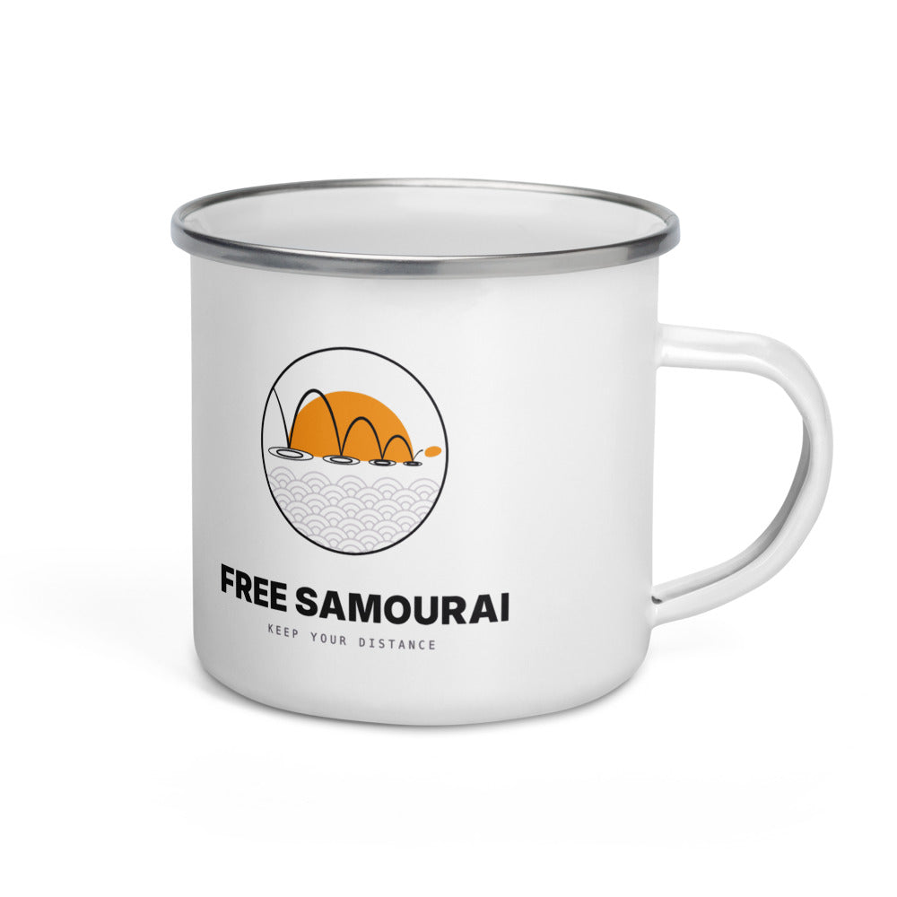 Mug émaillé Free Samourai Mizukiri Ricochet, vue 1