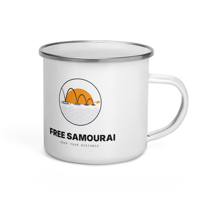 Mug émaillé Free Samourai Mizukiri Ricochet, vue 1