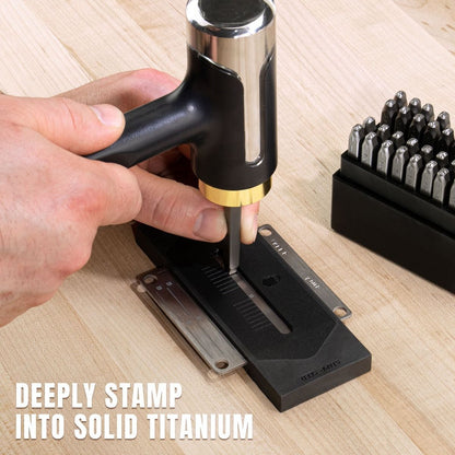 Stamp Seed Deluxe Titanium Seed stamping Kit, 24 mots - BB
