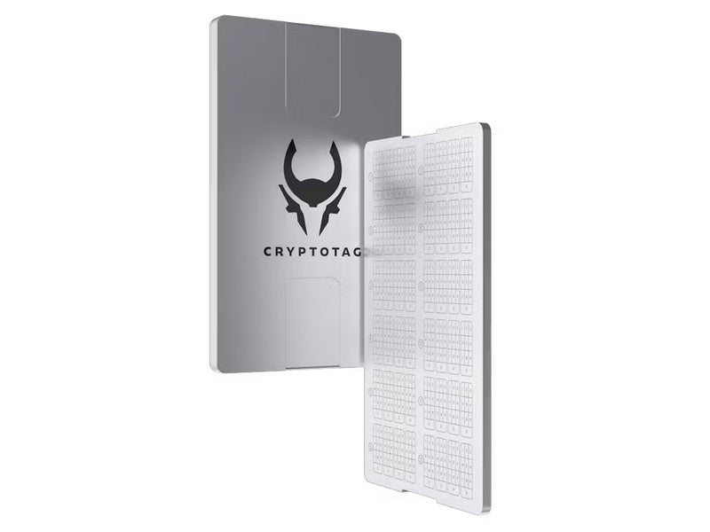 Cryptotag Zeus, Seed backup, 24 words - BB