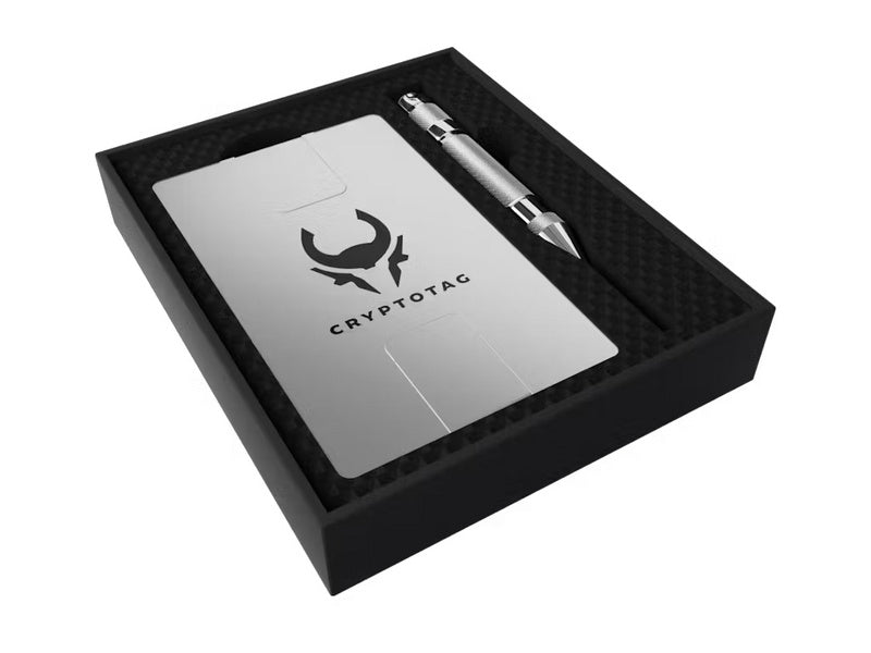 Cryptotag Zeus, Seed backup, 24 words - BB