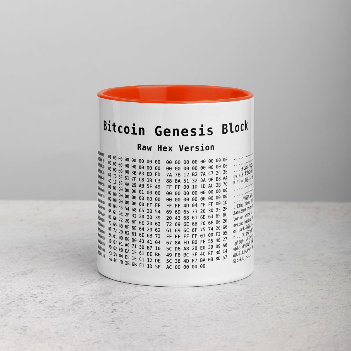 Mug Genesis Block