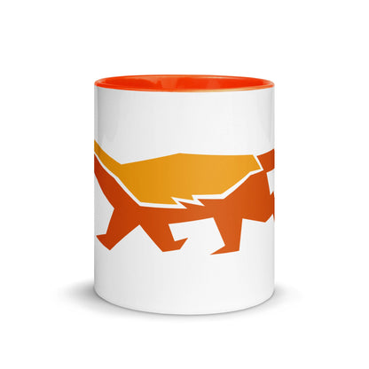 Mug Honey Badger Orange