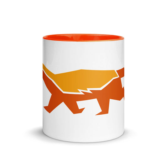 Mug Honey Badger Orange