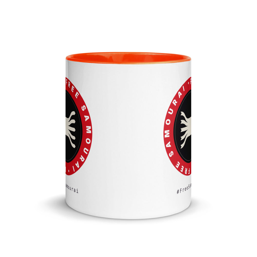 Mug céramique Free Samourai Sceau coinjoin, vue 3