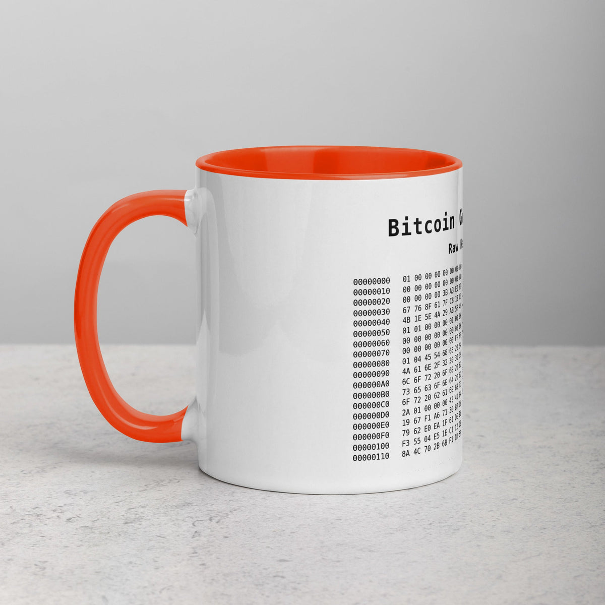 Mug Genesis Block