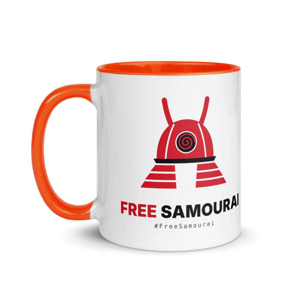 Mug céramique Free Samourai Kabuto Whirlpool, vue 2