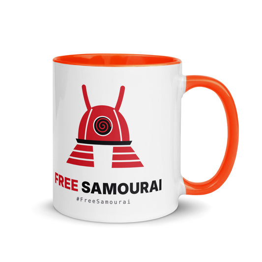 Mug céramique Free Samourai Kabuto Whirlpool, vue 1